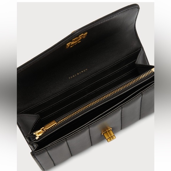 ⚡️NWT⚡️Tory Burch Kira Heirloom Quilted Envelope Wallet - Picture 9 of 13